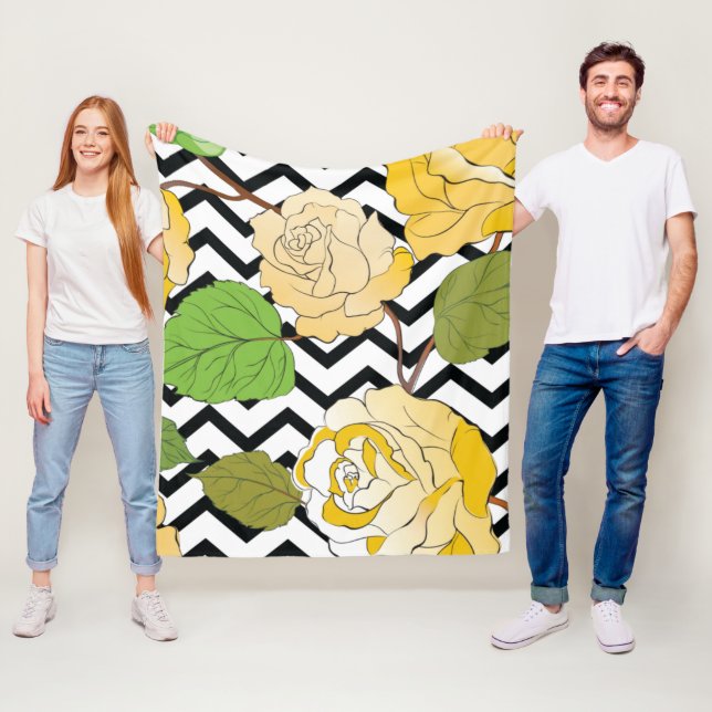 Couverture Polaire Rose 12 (En situation)