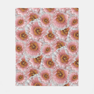 Couverture Polaire rose pop