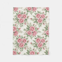 Roses à l'aquarelle rose vintage motif floral sans