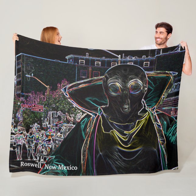 Couverture Polaire Roswell, Nouveau-Mexique (En situation)