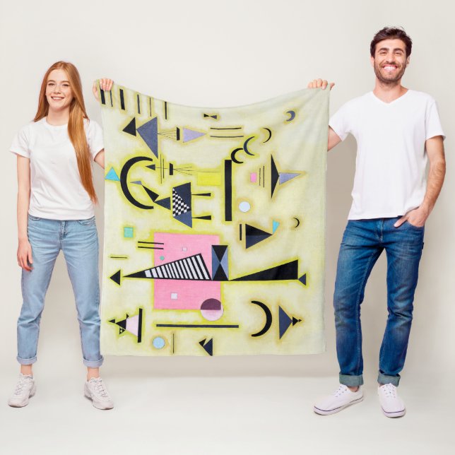 Couverture Polaire Rosy définitif, Wassily Kandinsky (En situation)