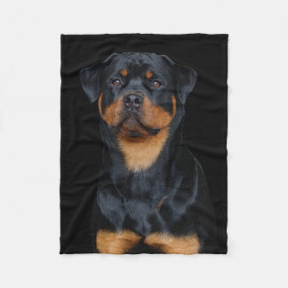 Couverture Polaire Rottweiler
