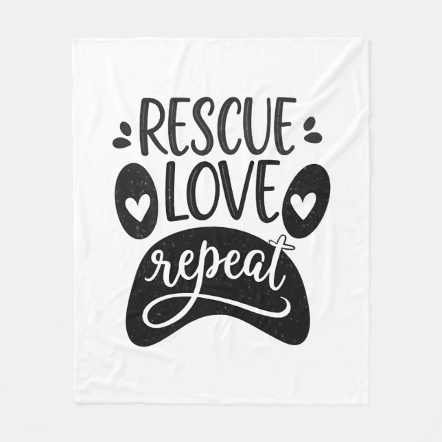 Couverture Polaire Rottweiler (Devant)