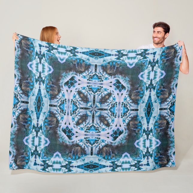 Couverture Polaire Roue indigène décorative de chaman d'esprit de (En situation)