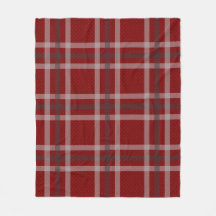 Rouge Tartan À damiers traditionnel écossais Plaid