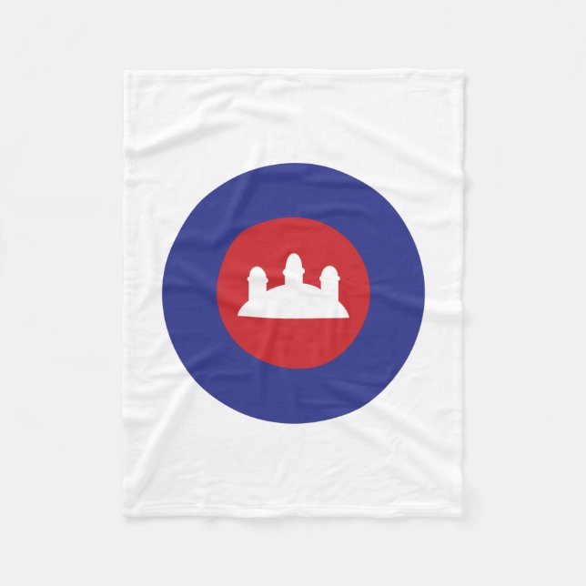 Couverture Polaire Roundel cambodgien (Devant)