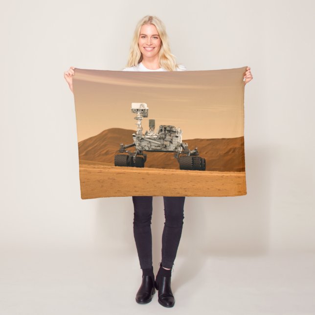 Couverture Polaire Rover Curiosity Du Laboratoire Scientifique Mars.  (En situation)