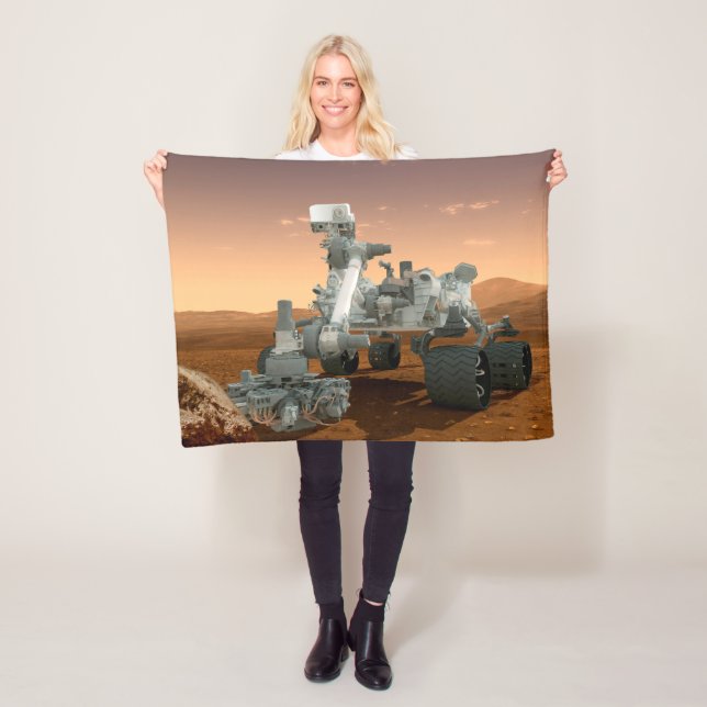 Couverture Polaire Rover Curiosity Du Laboratoire Scientifique Mars.  (En situation)
