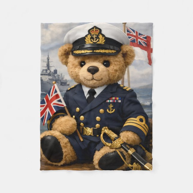 Couverture Polaire Royal Navy Richard (Devant)
