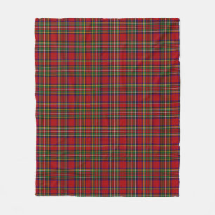 Couverture Polaire Royal Stewart Red Tartan Plaid