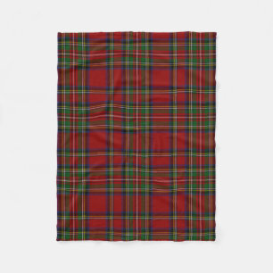 Couverture Polaire Royal Stewart Tartan Motif traditionnel