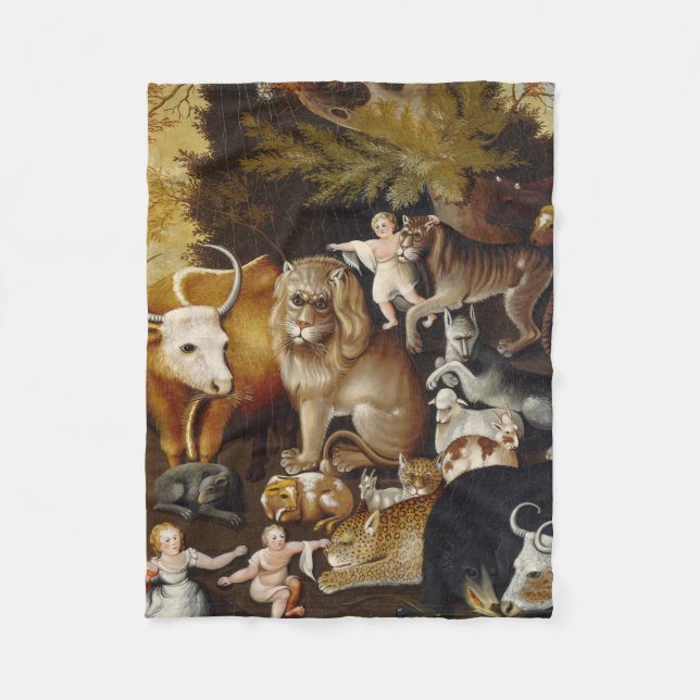 Couverture Polaire Royaume pacifique Biche animal classique (Devant)