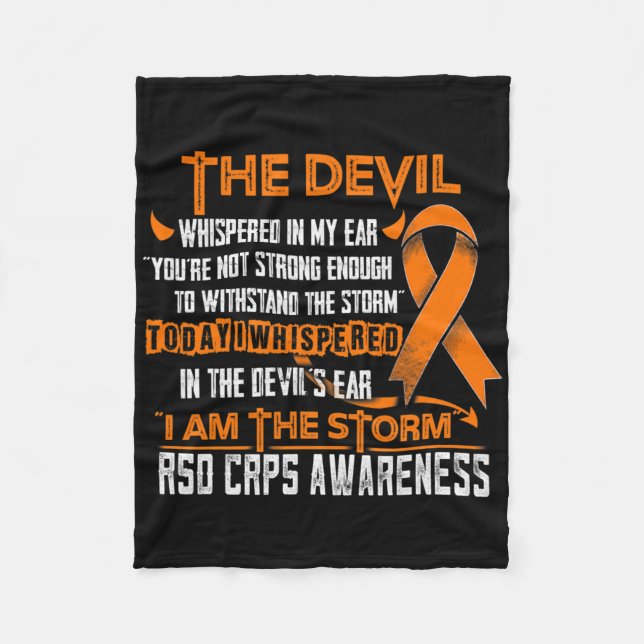 Couverture Polaire Rsd Crps Conscience Je Suis Le Diable De La Tempêt (Devant)