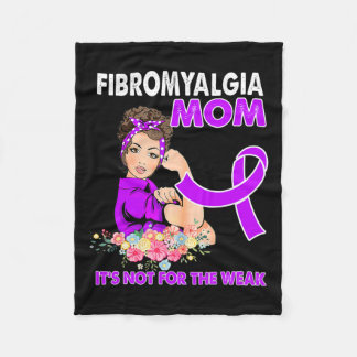 Couverture Polaire Ruban de sensibilisation à la fibromyalgie 1