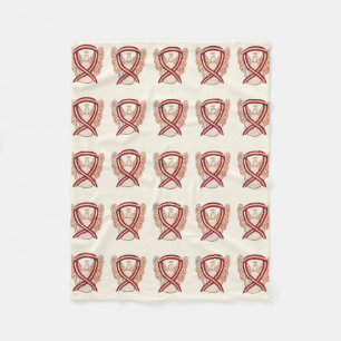 Couverture Polaire Ruban souple pour la sensibilisation au cancer de