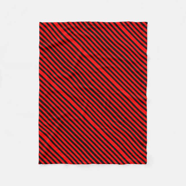 Couverture Polaire Ruby Black (Devant)