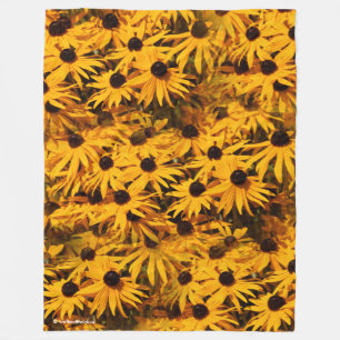 Couverture Polaire Rudbeckia Fulgida / Orange Coneflower