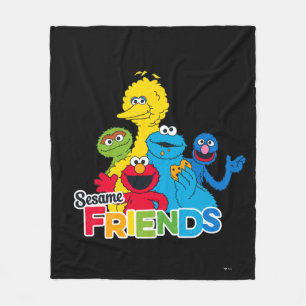 Couverture Polaire Rue Sésame Amis sésame