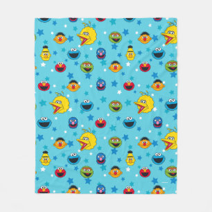 Couverture Polaire Rue Sésame   Best Friends Star Motif