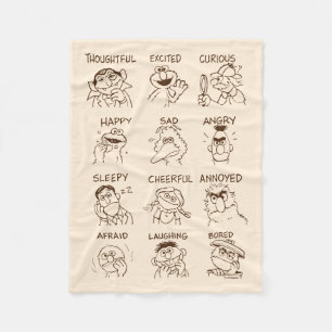 Couverture Polaire Rue Sésame Émotions et sentiments