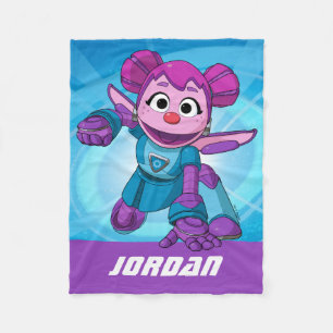 Couverture Polaire Rue Sésame Mécaniciens Abby Ajouter un nom