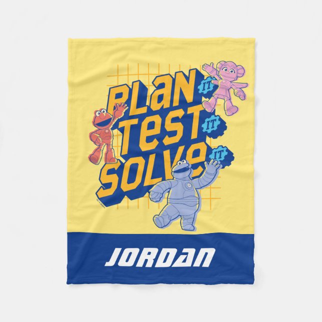 Couverture Polaire Rue Sésame | Mécaniciens | Ajouter un nom (Devant)