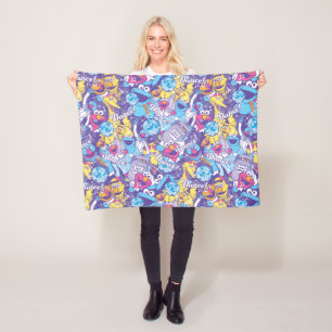 Couverture Polaire Rue Sésame  Motif de danse Super