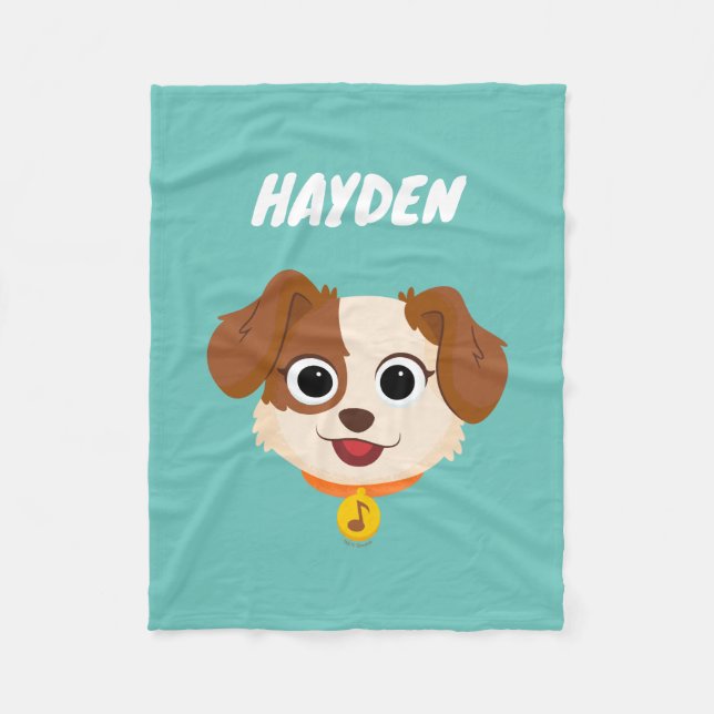 Couverture Polaire Rue Sésame | Tango Face | Ajouter Votre Nom (Devant)