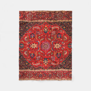 Couverture Polaire Rug perse rouge de Mashhad