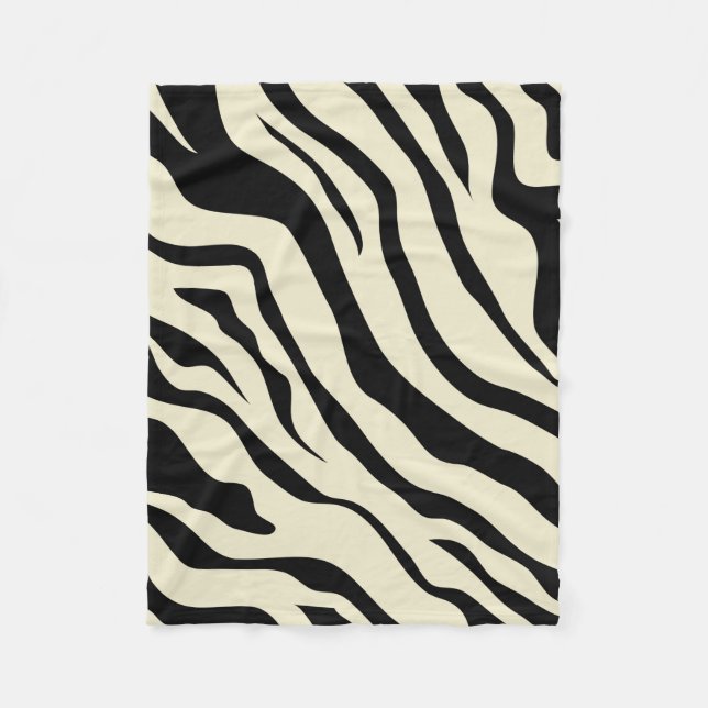 Couverture Polaire S.K. Zebra Fever Fleece Blanket (Devant)
