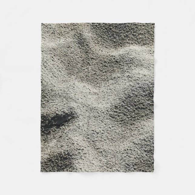 Couverture Polaire Sable gris (Devant)