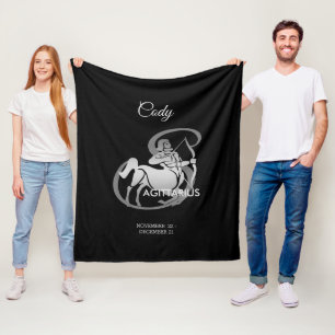 Couverture Polaire Sagittaire - signe de zodiaque