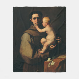 Couverture Polaire Saint Antoine de Padoue par Luca Giordano