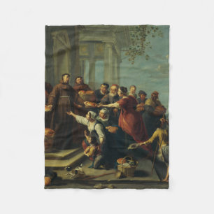 Couverture Polaire Saint Antoine de Padoue par Willem van Herp