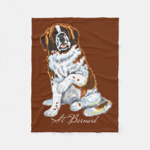 Couverture Polaire saint bernard