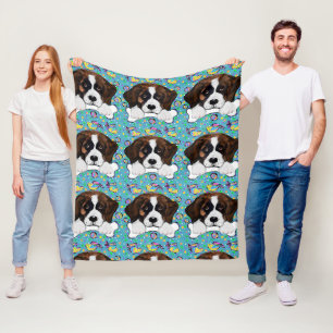 Couverture Polaire Saint-Bernard