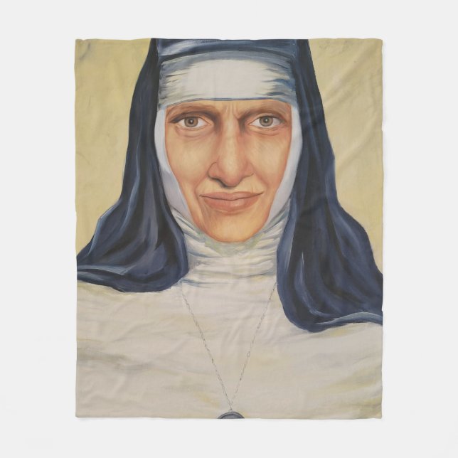 Couverture Polaire Saint Dulce of the Poor (Devant)
