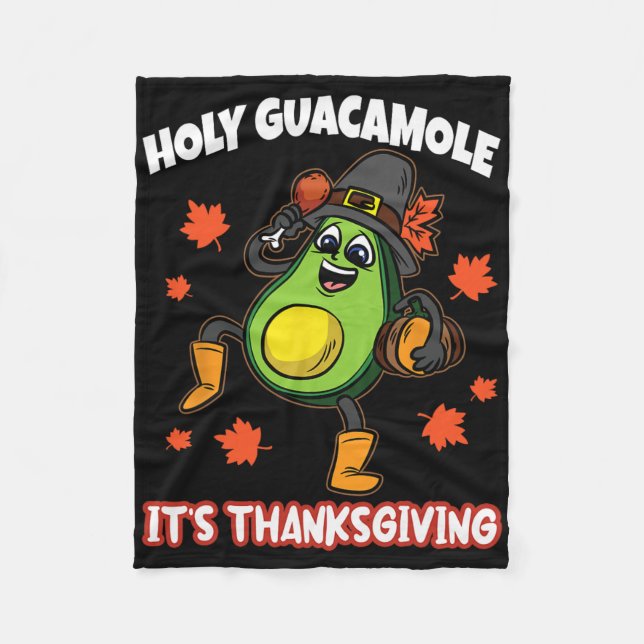 Couverture Polaire Saint-Guacamole Son Don Avocado Pilgrim Fa (Devant)