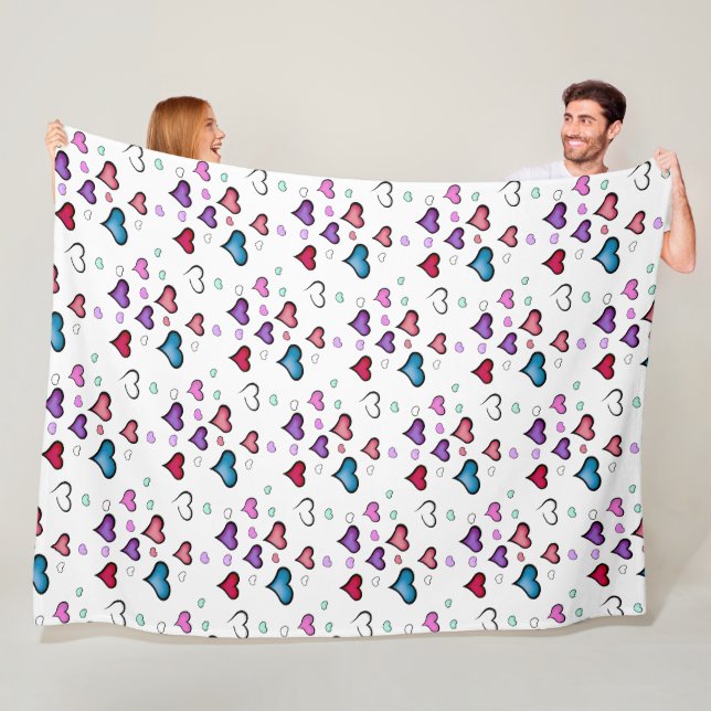 Couverture Polaire Saint Valentin (En situation)