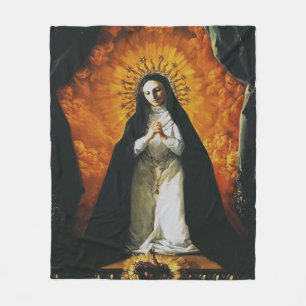 Couverture Polaire Sainte Margaret Mary Alacoque