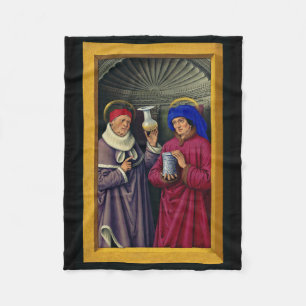 Couverture Polaire Saints Cosmas et Damian par Jean Bourdichon