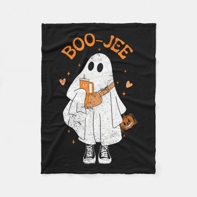 Couverture Polaire Saison Cute Ghost Halloween Boujee Boo Jee 1 (Devant)