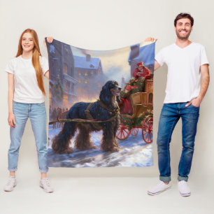 Couverture Polaire Saison de Noël Cocker Spaniel