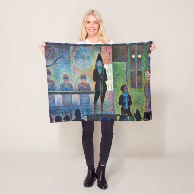Couverture Polaire Saltimbanques, Seurat (En situation)
