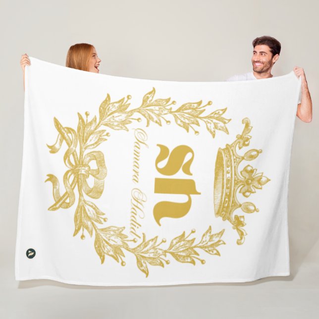 Couverture Polaire #SamaraHadidFleeceBlanket (En situation)