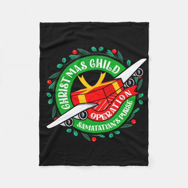 Couverture Polaire Samaritan's Purse Opération Enfant de Noël Meme C (Devant)