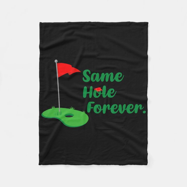 Couverture Polaire Same Hole Forever Golf Enterrement de Bachelor Par (Devant)