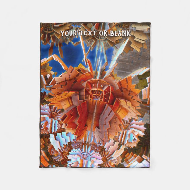 Couverture Polaire Samurai numérique (Devant)