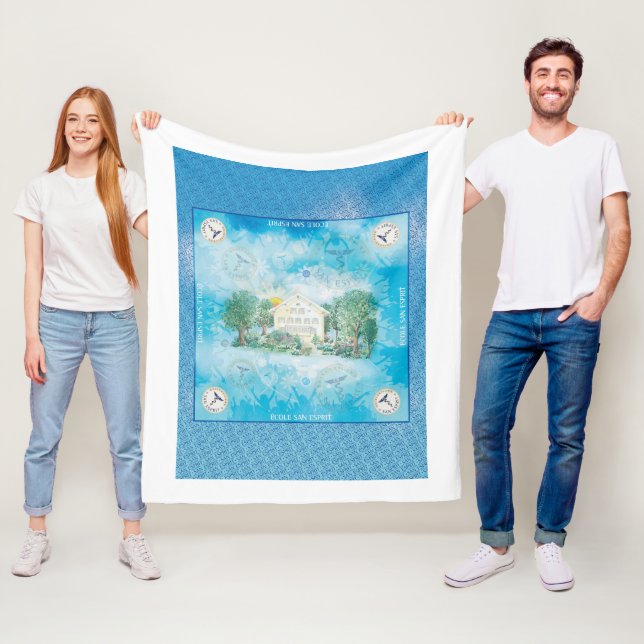 Couverture Polaire San Esprit Tuch (En situation)