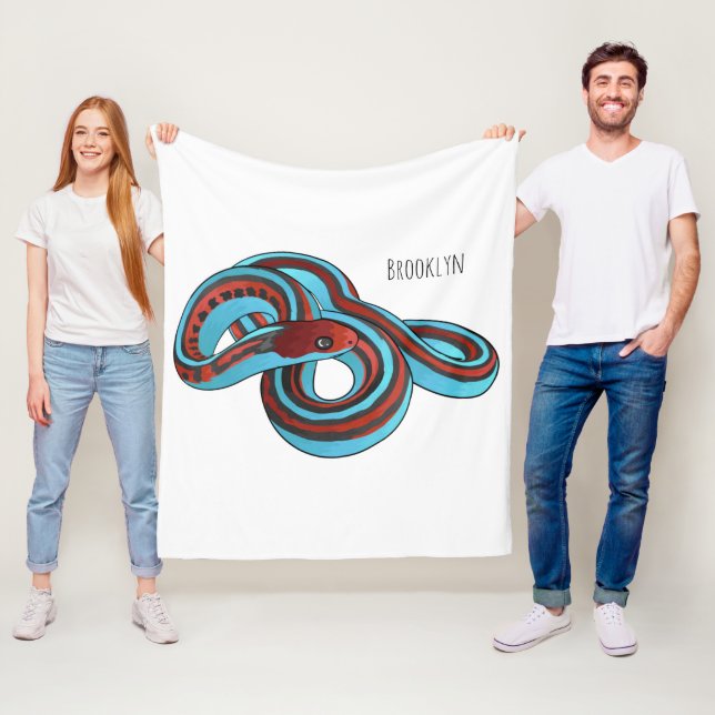 Couverture Polaire San Francisco garter snake (En situation)